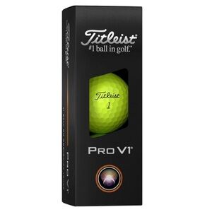 Titleist Pro V1 Bright Yellow Golf Balls, NWT